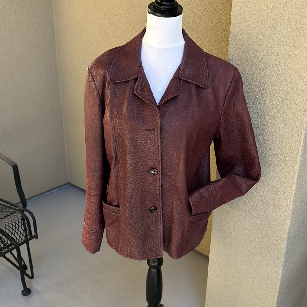 Johnson’s Leather Women’s Pebble Leat Jacket